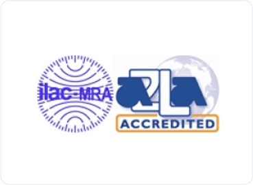 ilac MRA accredited logo