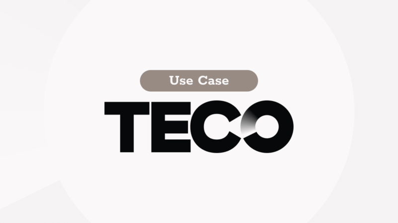 TECO Use cases