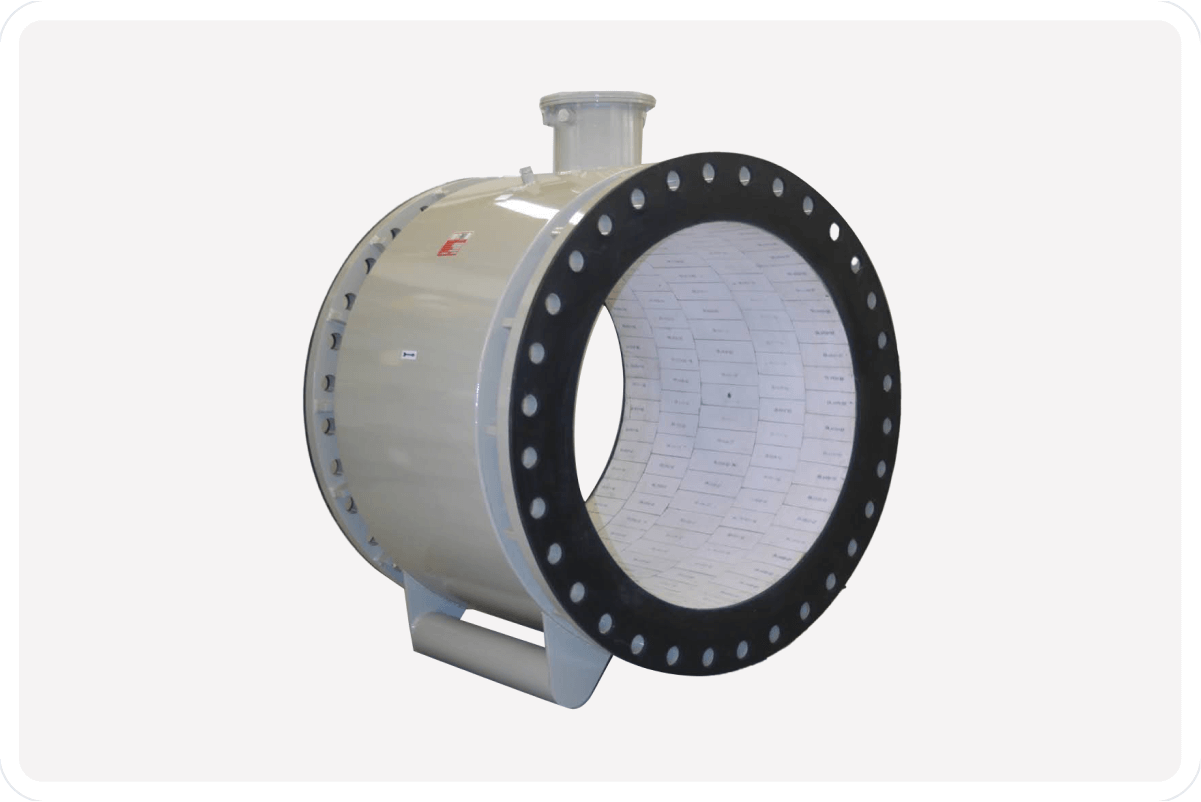 Brick-Lined Severe Application Meter (SAMBR)